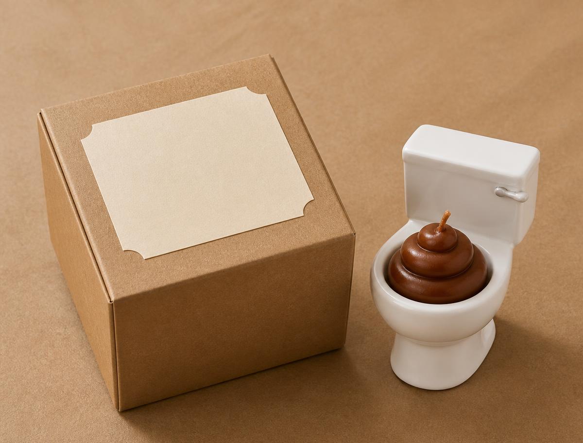 The SBD with its kraft gift box